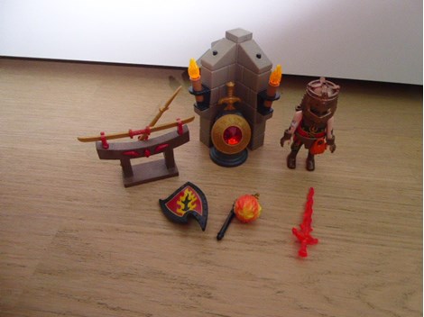 Playmobil Ritter Feuer