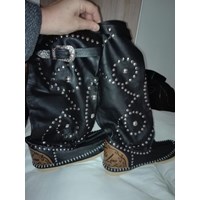 Indianini (Indianerstiefel) - echt Leder-neu 4