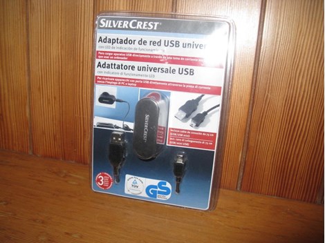 Mini USB Adaptor SILVER CREST