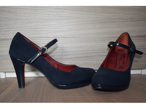 Dunkelblaue High Heels (39)