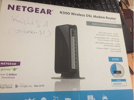 Netgear router modem zuverkaufen