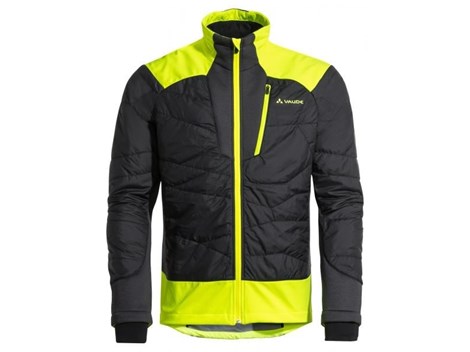 Jacke Vaude Minaki III - schwarz/gelb Gr. M