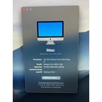 I mac 🖥️ 21.5 zoll 2017 2